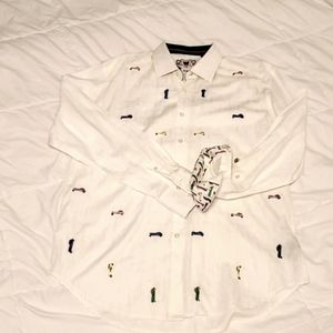 Robert Graham car theme dress shirt